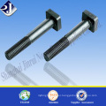 Grade 8.8 good quality square head bolt M20 square head bolt black finished Forging Square head bolt